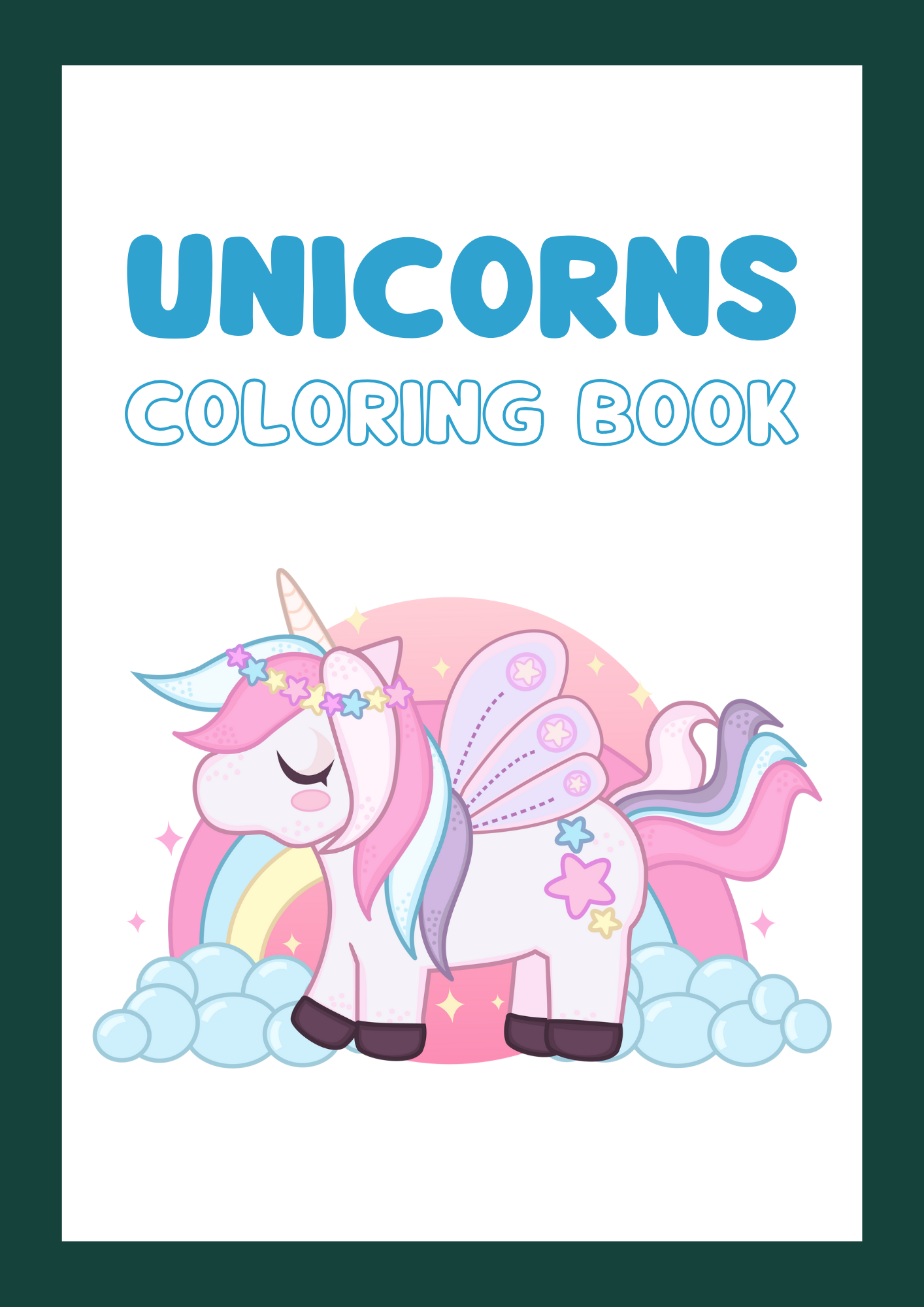 Coloring Book for Kids: Unicorns – A Magical Journey of Creativity!
